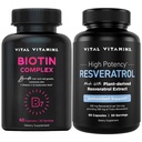 Vitamine vitali Biotin Complex Capsule + Capsule Resveratrolo