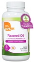 Zahler Organic Flaxseed Oil - 1000mg Softgels - Organic Omega 3 ALA Supplement - Kosher Non-OGM Gluten Free Vegetarian-Friendly Flaxseed (90 Count)
