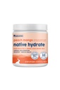 NativePath Native Hydrate, Zucchero Zero, Elettroliti Polvere con BCAA, Peach Mango Hydration, Keto & Paleo Friendly, 30 Serve
