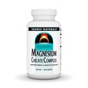 Fonte Naturals Magnesium Chelate - Supporta la funzione Nerve & Muscle - 250 compresse