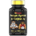 Fadogia Agrestis & Tongkat Ali Supplemento: 1500mg - 120 capsule | 750mg Ciascuno di Tongkat Ali (Longjack) & Fadogia | Formula ultra-potente per gli uomini per la nutrizione sportiva, prestazioni atletiche, e muscoli*