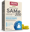 Jarrow Formulas Stesso 200 mg, Supporta la salute comune, Funzione del fegato, Metabolismo del cervello, 20 compresse, fino a un rifornimento di 20 giorni