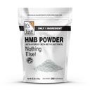 E' solo! - HMB Powder, 250g, Beta-Hydroxy Beta-Methylbutyrate, come Calcium HMB, Batch Tested Gluten Free, Non-OGM, Heavy Metal Tested, Keto Friendly (Unflavored, 250g)