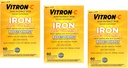 Vitron-C ad alta potenza ferro supplemento con vitamina C, limitata quantità (180 conteggio totale)