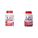 AZO Cranberry Urinary Tract Health Supplement Softgels & Gummies, 1 Softgel/Gummy = 1 succo di mirtillo di vetro, senza zucchero, non OGM, 100 Softgels & 72 Gummies