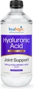 Hyalogic Hyaluronic Acid Joint Support Supplement (12 oz) – Advanced Formula Joint Supplement – MSM & 100 mg Integratori di acido ialuronico – Integratori congiunti per le donne e gli uomini per la salute comune