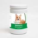 Allevamenti sani Pembroke Welsh Corgi Salmon olio Soft Chews 120 conte