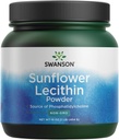 Swanson Sunflower Lecithin Brain Health Nervous System Support Non OGM Soy-Free Vegetariano 16 oz (1lb) 454 Gram Powder