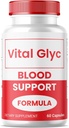 (1 pacchetto) Vital Glyc Capsules - Formula ufficiale di supporto al sangue, Vital Glyc Blood Vessel Cleaner, Vital Glyc Glyco Optimizer Pills, Supports Total Health & Wellness, Vital Glyc Powder (60 capsule)