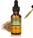 Estratto di liquido di semi di celeria organico certificato di Herb Pharm per il supporto del sistema urinario - 1 oncia (090700000356)