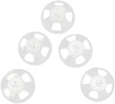 Cuffie per apparecchi acustici Apri Domes 6mm 5-Pack Comodo PSAP (Prodotto Amplificatori per suoni personali) Kit Punte per orecchio invisibile, Perfetto per l'aria aperta (Aperto), Eccetto RIC