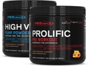 PEScience Pre Workout Stack – Prolific & High Volume, Sour Peach Candy, Nitric Oxide Booster – 40 & 36 Scoops, L Arginine Nitrate, L Citrulline, Pre polvere di allenamento per uomini e donne