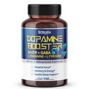 5-HTP + GABA con L-teanina + L-tirosina - Mood & Focus, Memory & Energy, Restful Sleep Support - USA Made & Tested (Fornitura da 150 giorni)