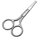Piccole forbici con disegno rotondo della punta - Professional Grooming per capelli, ciglia, naso, ritaglio del sopracciglio, Mustache - Non si affanna la cavità nasale