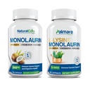Bundle: Monolaurina Premium 600mg + L-Lysine + Monolaurin 1:1 Ratio