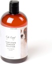 Soluzione di rimozione della pila per cani. 100% naturale, sicuro. Tratta la causa delle macchie. Consigliato da AKC Breeders, Vets, Handlers, Groomers. Contiene argento colloidale. 16 oz. Made in Italy