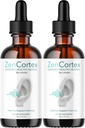 LIVORKA ZenCortex Gocce, Supplemento liquido per la salute dell'orecchio, Supporta l'udito sano, 2 bottiglie per 60 giorni - Confezione di 2