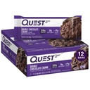 Quest Nutrizione Doppio Cioccolato Barre proteiche, 20g Barre proteiche, 1g Zucchero, Carbo netto 4g, Senza glutine, Keto Friendly, 12 Conte