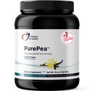 Progetti per la salute PurePea - 20g Vegan Pea Protein, Non OGM Natural Drink Mix Powder Supplement, Vanilla (15 Serve / 450g)