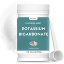 9.6 oz Bicarbonato di potassio, Polvere di bicarbonato di potassio pura al 100%, bicarbonato di potassio per le piante, usato nella fabbricazione di vino, torte, biscotti e altro ancora