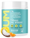 Polvere pre allenamento RAW, Thavage (Beach Bum) - Chris Bumstead Integratore alimentare sportivo per gli uomini e le donne - Cbum Pre allenamento per lavorare fuori, idratazione, messa a fuoco mentale & energia - 40 Serve