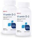 GNC Vitamina D-3 2000 IU - Twin Pack