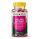 Primavera Valle Extra Forza Capelli, Pelle & Nails Dietry Supplemento 120ct 5000 mcg