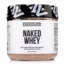 NAKED Cioccolato Whey 1LB - Tutta l'erba naturale Fed Whey Protein Powder, Cacao Organico e Coconut Sugar - No OGM, No Soy, and Gluten Free, Aid Growth and Recovery - 12 Servings