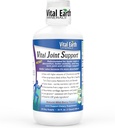 Vital Earth Liquid Joint Support Supplement – Glucosamina, Condroitina, MSM Plus Acido Ialuronico, Boswellia & Acido Fulvico (70+ Minerali di Trace), 32 Oz + 1 Oz Cup