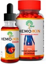HEMOKIN Capsule & SPF HEMOKIN Gocce con Sangre de Drago | Hemorrhoid, Fissure & Wound Relief | Riduce prurito, gonfiore, dolore