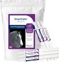 SmartEquine SmartCalm Pellets & SmartCalm Ultra Paste 6 Tubes Bundle, Horse Calming Supplement | No Aggiunto Zucchero o Erbe, Integratore Equine Dietetico