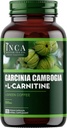 INCA MASTER TEA - 1600mg Garcinia Cambogia & L-Carnitine Complex - Bruciatore grasso di pancia per le donne e gli uomini - 120 pillole di dieta ad alta potenza - Veloce che agisce Miglior Suppressore di fame per il vostro fitness