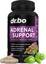 Adrenale Supporto Cortisol Manager Supplemento - Integratori di Fatica Adrenale per Donne e Uomini con Adaptogen Naturale Ashwagandha Santo Basilio Rhodiola L Tyrosine Complex Fatigue Cortisol Salute - 60 Pillole