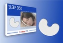 Sleep Disk del Dr. Organizer – Respira più facile e dormi meglio con il disco ergonomico della schiuma – Riduce il rumore, potenzia il flusso d'aria, protegge la pelle e le ciglia – Grande per le allergie e il comfort alla notte