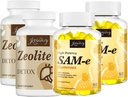 Zeolite Detox Capsule(2 Pack) + SAM-e Gummies(2 Pack)
