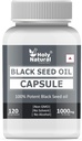 Black Seed Oil Softgel Capsule – 500mg (120 Softgel) Qualità Premium Pressato a freddo Nigella Sativa Seeds Oil I 2 Mesi Supplemento I Rich Thymoquinone, Vitamina E & Omega 3 6 9