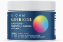 BIOHM Super Kids Superfood Powder Plus Probiotics, (5.3 Oz, 30 Serve) Delizioso Lama di Berry, Antiossidanti, Omega 3 & Vitamina C, Non OGM, Dairy Free, Nessun Ingredienti Artificiali, Vegetariano, Età 4+
