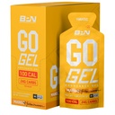 BARE PERFORMANCE NUTRITION, BPN Go Gel Endurance, 24g di carboidrati & 100 Calorie per confezione, Vegan + Gluten Free Running Gel, 10 Single-Serving Pack, Mango