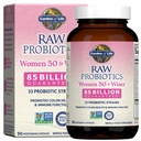 Garden of Life Raw Probiotics Women 50 & Wiser - 85 miliardi di culture dal vivo - Integratore probiotico con bulgaro Yogurt & Eastern Europe Wild Kefir Culture - 90 capsule vegetariane