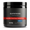 Toniiq Ultra ad alta resistenza Glutathione Capsule - 1000mg Formula concentrata - 98%+ Altamente purificato e Biodisponibile - Fermentazione Non OGM - 240 capsule Ridotto Integratore Glutathione