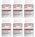 TURNER Nuova Zelanda Astaxantina Potenza con UAF1000+, Anti-invecchiamento, Pelle, Occhio, Neve, Recupero Muscolare, Supporto Immune Antiossidante Supplemento, 12 mg Astaxantina, 180 Serve, 6 bottiglie