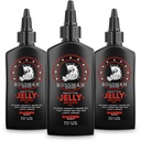 Bossman Jelly Beard olio per gli uomini - 3 Pack (12 oz in totale, Hammer Scent) – Ammorbidisce, idrata e condizioni con ingredienti naturali
