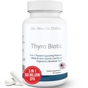 Dr. Westin Childs Thyro Biotic | Probiotico per le donne - Supporto tiroide, salute digestiva e ormoni | Saccharomyces boulardii, Bacillus coagulans, lactobacillus & bifido 60 BillionU | 30 Servings