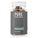 Pure for Men Detox Supplement, Reset | Promuove la salute digestiva e del fegato, aiuta a rimuovere le tossine e supporta il sistema immunitario, Colon Cleanse | 30 capsule