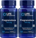 Estensione della vita Pregnenolone 100 Mg 100 Caps 2-Pack (200 Count)