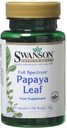 Swanson Spettro completo Papaya Leaf - Integratore a base di erbe Promozione della Salute Digestiva & GI Tract Support - Formula Naturale Totale Benessere - (60 Capsule, 400mg Ogni)