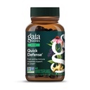 Gaia Herbs Difesa rapida - Supplemento di supporto immunitario veloce* - Echinacea, Black Elderberry, Ginger & Andrographis - 40 Vegan Liquid Phyto-Capsules (4-Day Supply)