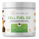 Carburante della cella della cucina di Red 102 – Polvere del Moss del mare organico con la vescica & Burdock Root | Dr. Sebi Ispirato miscela di erbe | Vegan, naturale, 30 Servings (7oz)
