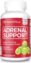 Sanità Plus Adrenal Cleanse Ashwagandha Capsule per funzione surrenale e supporto antiossidante e stress sollievo, 90 capsule