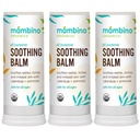 Balm Soothing – Organico, egizio Calendula & Sera Primrose – Itch Relief per Bug Bites, Diaper Rash, Pelle Irritated, Bastone Balm – Cruelty-Free da Mambino Organics, 3-Pack